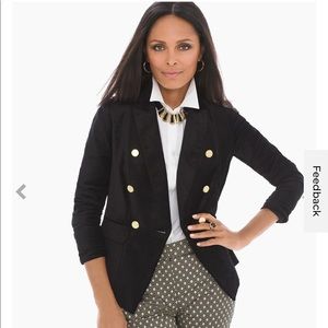 NWT Chico’s Velveteen Blazer size 1 (8/10)